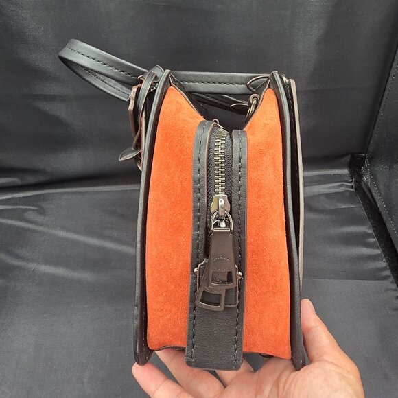 Coach Dreamer with Signature Canvas Patchwork Stripes and Snakeskin Detail 80564 - Picture 7 of 9